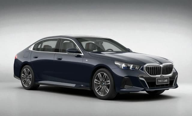 Bmw 5 Series Lwb Carbon Black Color Image